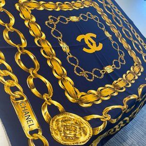 Vintage CHANEL Hermes silk scarf